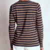 Olivia Long Sleeve Breton Navy, Camel Stripe Olivia Long Sleeve Breton Navy, Camel Stripe