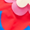 One Shoulder Appliqué Swimsuit Cut Out Flower One Shoulder Appliqué Swimsuit Cut Out Flower