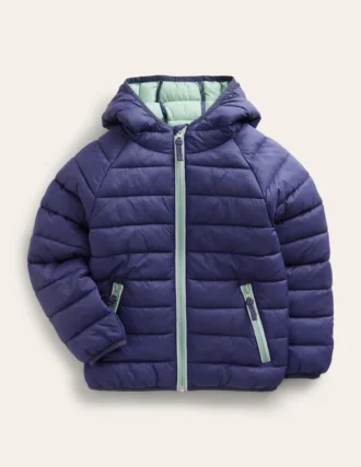 Pack-away Padded Jacket College Navy
