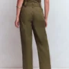 Paperbag Waist Trousers Woodland Green Paperbag Waist Trousers Woodland Green