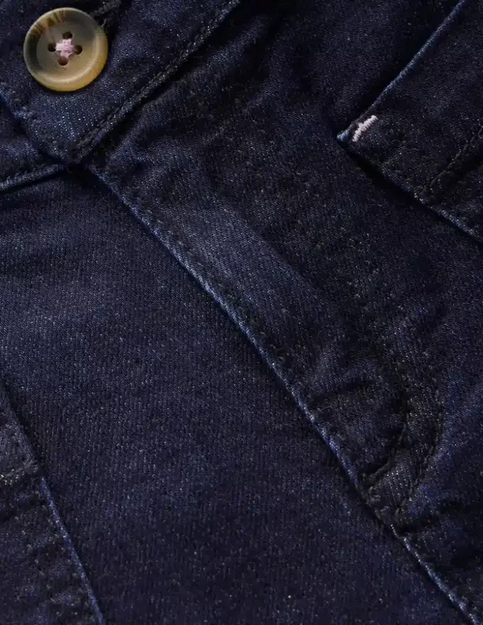 Patch Pocket Shorts Dark Wash Denim Patch Pocket Shorts Dark Wash Denim