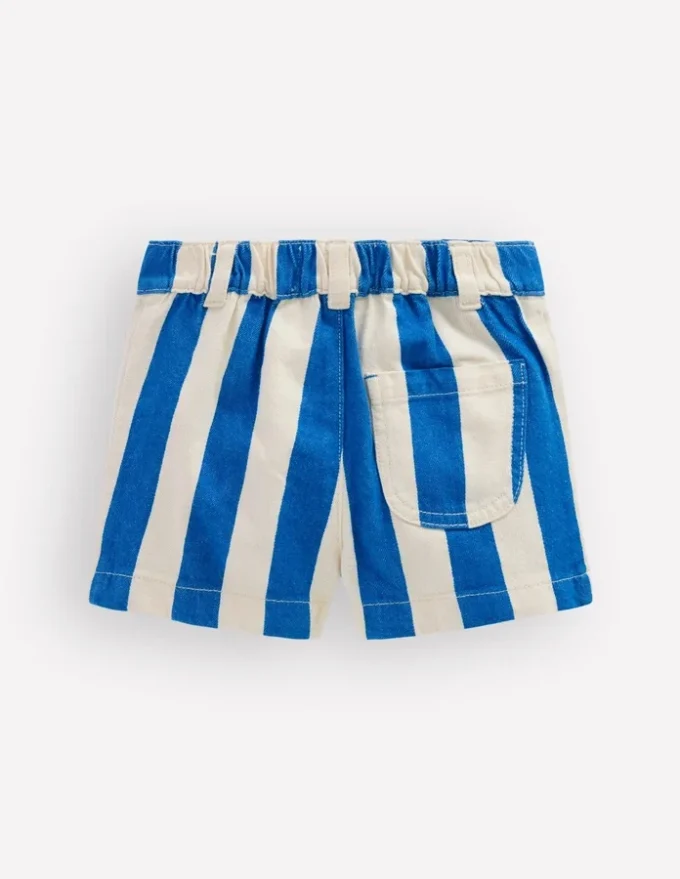 Patch Pocket Shorts Kingfisher Blue/ Ivory Patch Pocket Shorts Kingfisher Blue/ Ivory