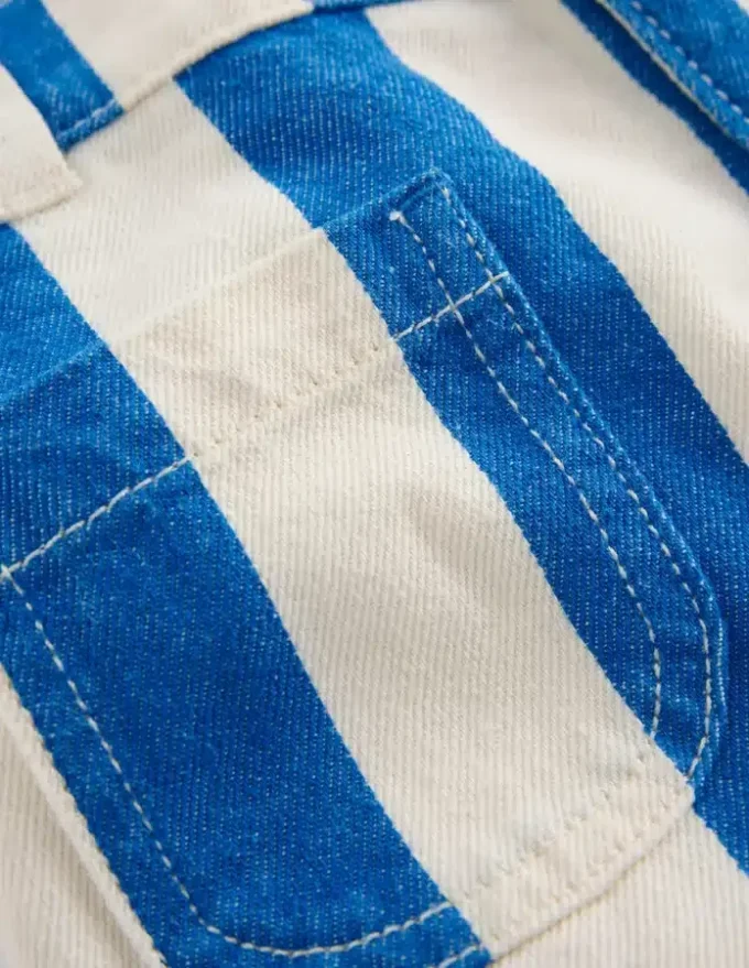 Patch Pocket Shorts Kingfisher Blue/ Ivory Patch Pocket Shorts Kingfisher Blue/ Ivory