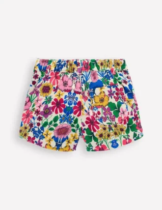Patch Pocket Shorts Multi Rainbow Floral
