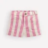 Patch Pocket Shorts Pink Stripe Patch Pocket Shorts Pink Stripe