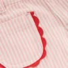 Patch Pocket Shorts Pink Ticking Stripe Patch Pocket Shorts Pink Ticking Stripe
