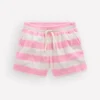 Patch Pocket Towelling short Spring Blossom Pink Stripe Patch Pocket Towelling short Spring Blossom Pink Stripe