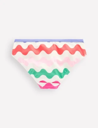 Patterned Bikini Bottoms Multi Wave