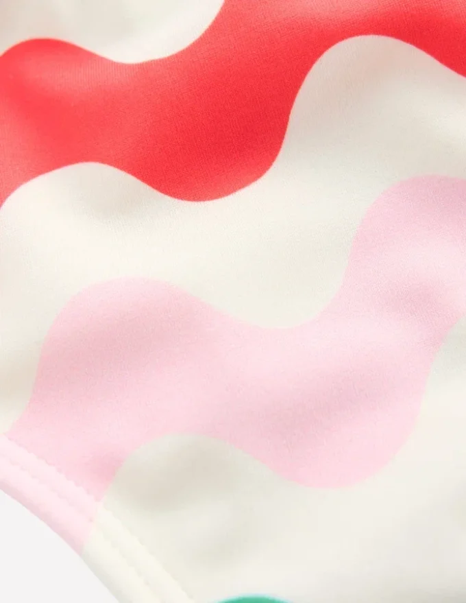 Patterned Bikini Bottoms Multi Wave