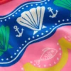 Patterned Swim Shorts Multi Sea Shell Stripe Patterned Swim Shorts Multi Sea Shell Stripe