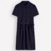 Patti Short Jersey Shirt Dress Navy Patti Short Jersey Shirt Dress Navy