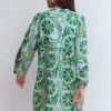 Pia Linen Yoke Tassel Dress Blue Euphoric Garden Pia Linen Yoke Tassel Dress Blue Euphoric Garden