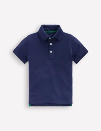 Piqué Polo Shirt College Navy