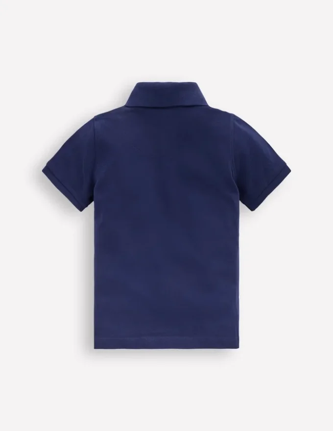 Piqué Polo Shirt College Navy