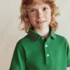 Piqué Polo Shirt Highland Green Piqué Polo Shirt Highland Green