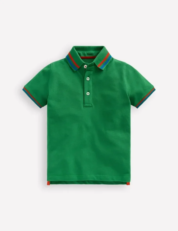 Piqué Polo Shirt Highland Green Piqué Polo Shirt Highland Green