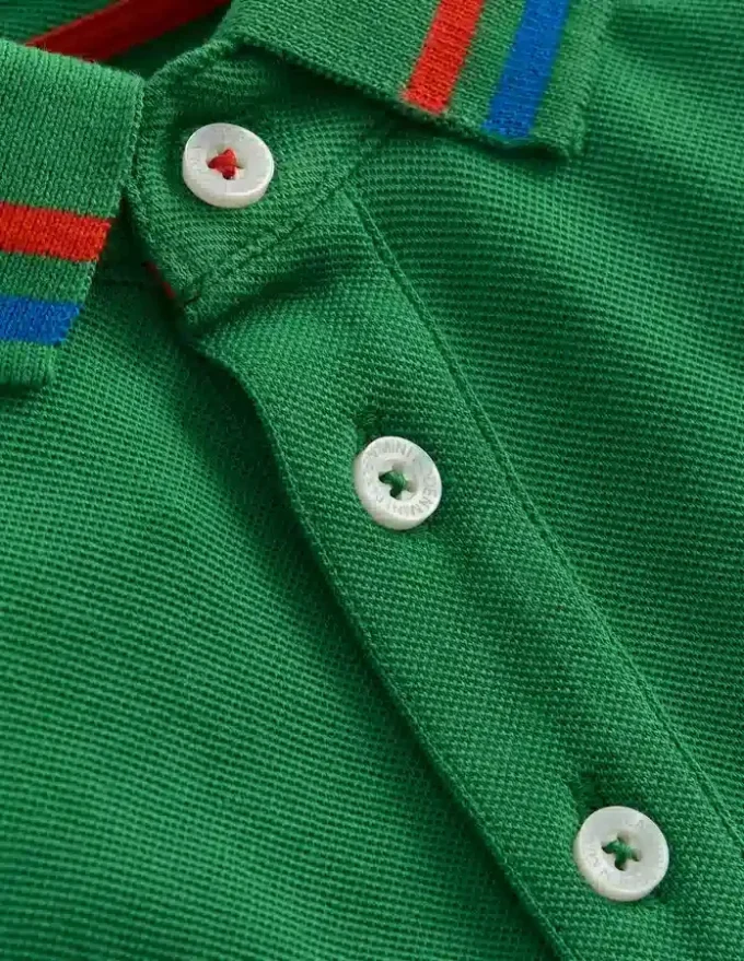 Piqué Polo Shirt Highland Green Piqué Polo Shirt Highland Green