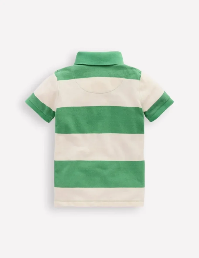 Piqué Polo Shirt MING GREEN / COCONUT MILK Piqué Polo Shirt MING GREEN / COCONUT MILK