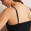 Plain Cami Top Black