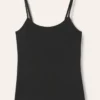 Plain Cami Top Black