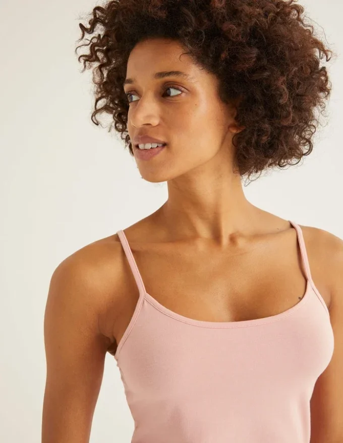Plain Cami Top Light Beige