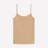 Plain Cami Top Medium Beige