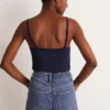 Plain Cami Top Navy