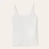 Plain Cami Top White