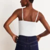 Plain Cami Top White
