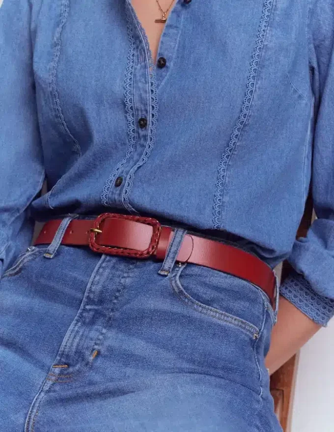 Plait Hardware Belt Pomegranate Plait Hardware Belt Pomegranate
