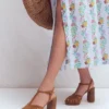 Platform Cage Sandals Tan Platform Cage Sandals Tan