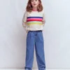 Pleat Jeans Mid Vintage Denim