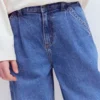 Pleat Jeans Mid Vintage Denim