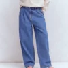 Pleat Jeans Mid Vintage Denim