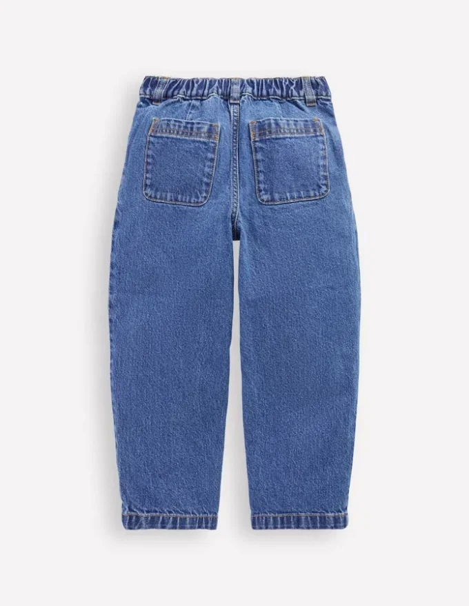 Pleat Jeans Mid Vintage Denim