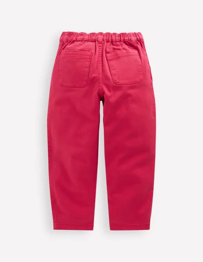 Pleat Jeans Raspberry Pink Pleat Jeans Raspberry Pink
