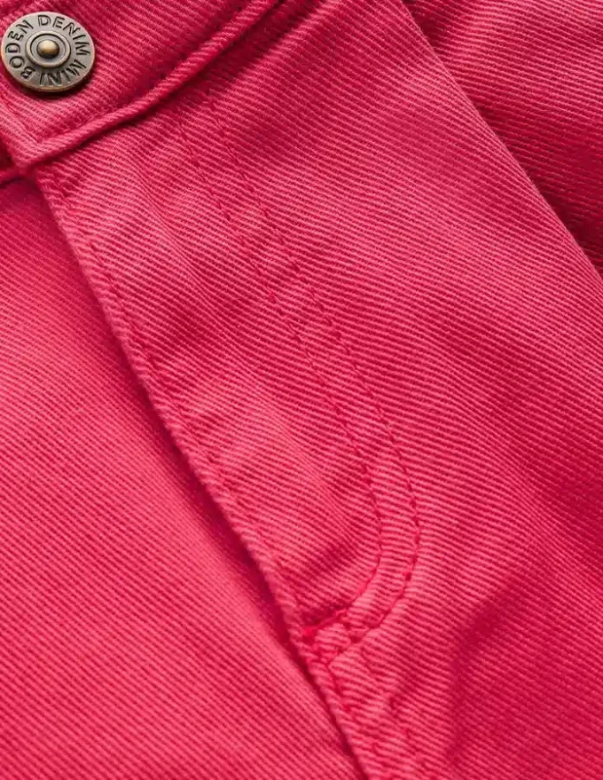 Pleat Jeans Raspberry Pink Pleat Jeans Raspberry Pink