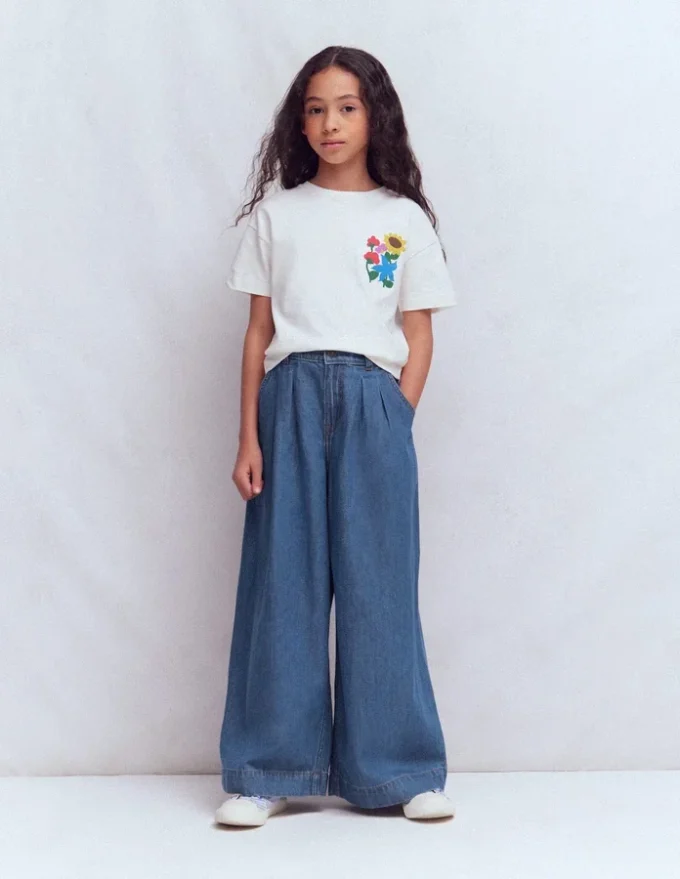Pleated Culotte Mid Vintage