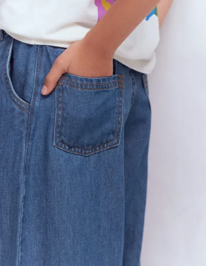 Pleated Culotte Mid Vintage