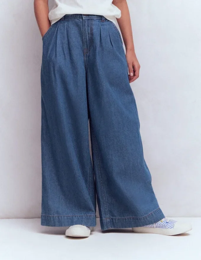 Pleated Culotte Mid Vintage