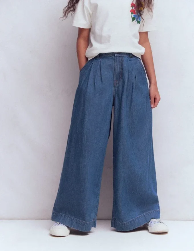 Pleated Culotte Mid Vintage