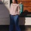 Pleated Culotte Mid Vintage