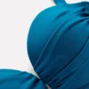 Pleated Cup Bikini Top Oceanside