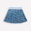 Pleated Jersey Skort Bluejay Garden Flower Pleated Jersey Skort Bluejay Garden Flower
