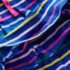 Pleated Jersey Skort Navy Rainbow Stripe Pleated Jersey Skort Navy Rainbow Stripe