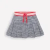 Pleated Jersey Skort Navy Stripe Pleated Jersey Skort Navy Stripe