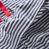 Pleated Jersey Skort Navy Stripe Pleated Jersey Skort Navy Stripe