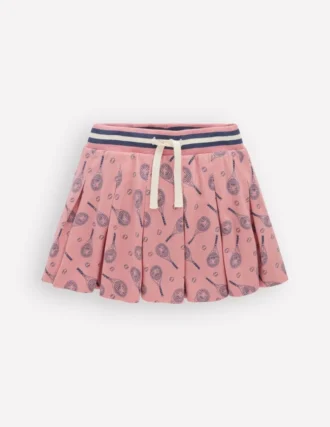 Pleated Jersey Skort Pink Tennis