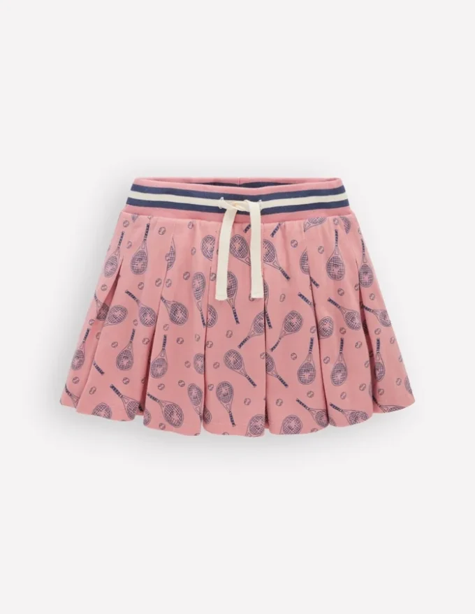 Pleated Jersey Skort Pink Tennis Pleated Jersey Skort Pink Tennis