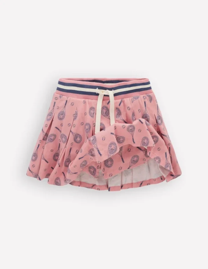 Pleated Jersey Skort Pink Tennis Pleated Jersey Skort Pink Tennis